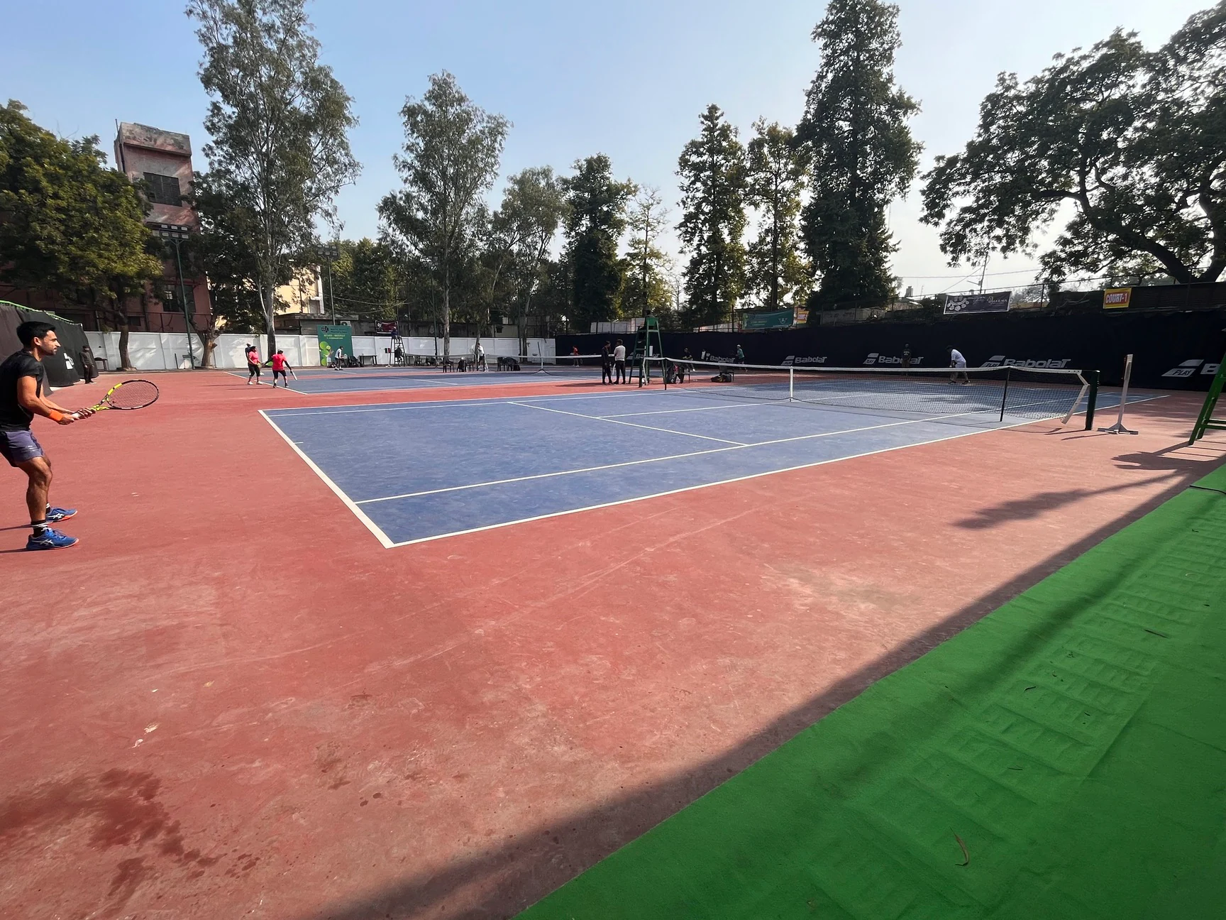 Professional Tennis Courts at Alexander Athletic Club Meerut